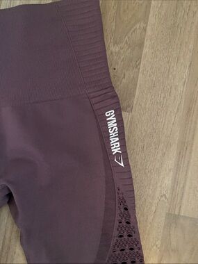 Gymshark Seamless High-Waist Athletic leggings in Plum.